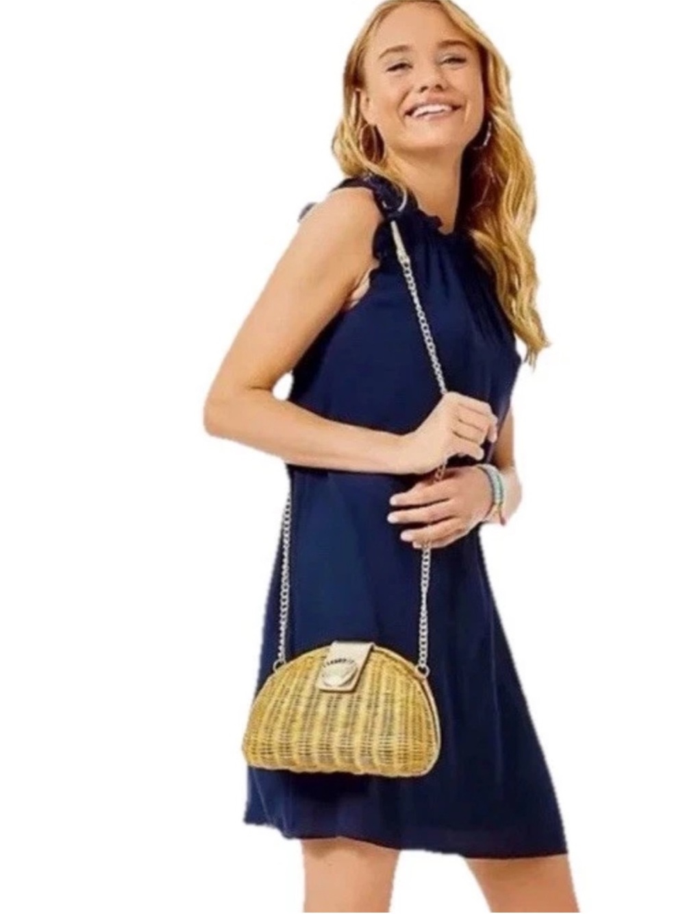 NWOT Lilly Pulitzer Talisa Navy Dress